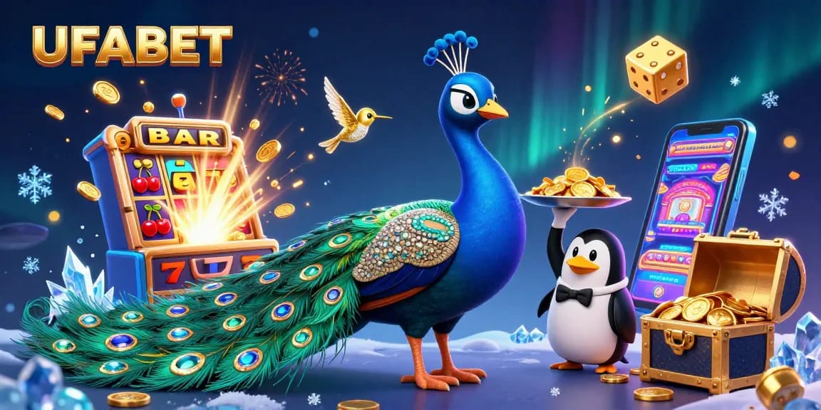 Play exciting games at UFABET with vibrant casino elements and characters.