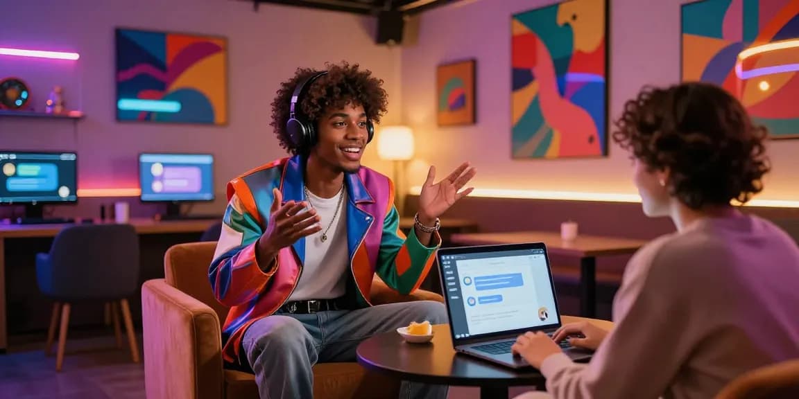 Interactive NSFW chat environment with vivid characters and engaging dialogues