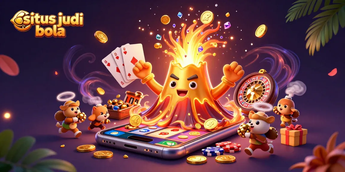 Experience thrilling wins at situs judi bola with vibrant 3D elements and dynamic gaming treasures.