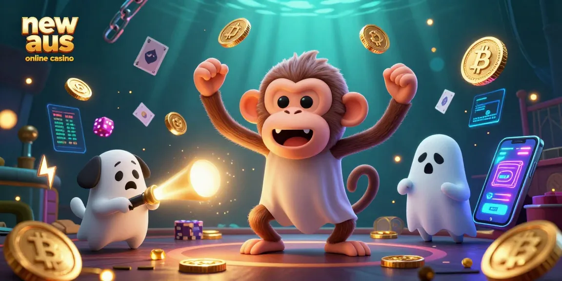 Experience the thrill of new aus online casino adventures in a vibrant 3D scene.