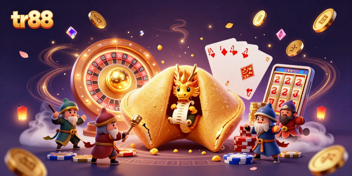 Experience thrilling luck with tr88's captivating game elements and a wise dragon guardian.