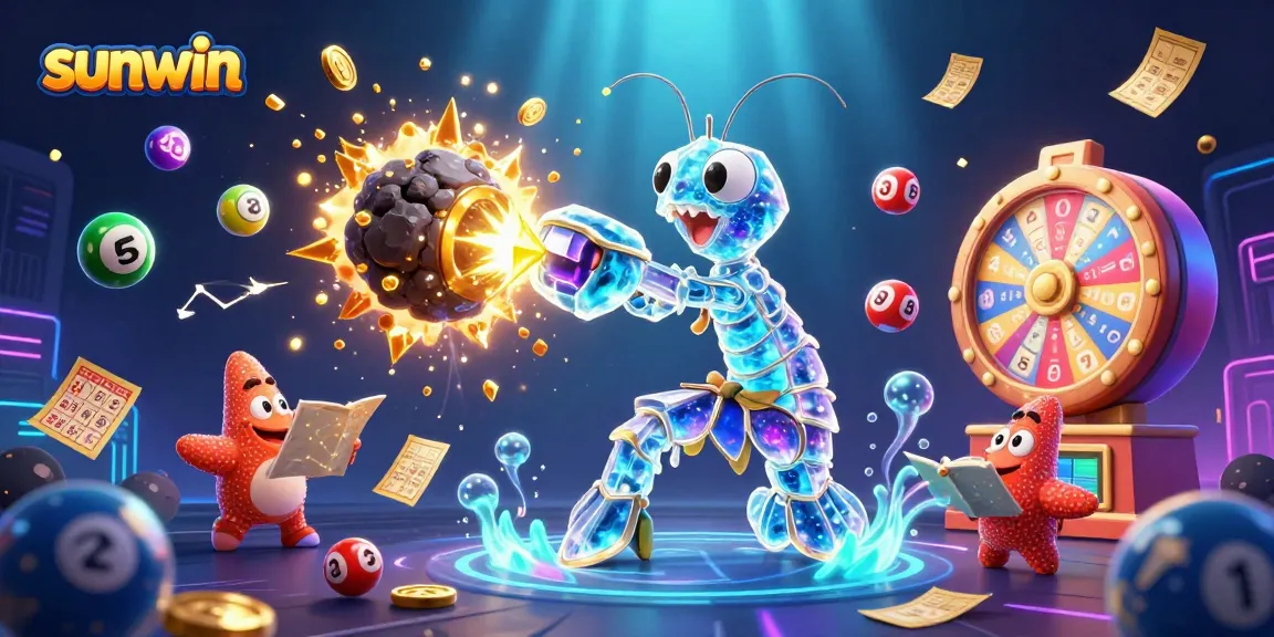 Experience the thrills of sunwin with a galactic samurai amidst a treasure explosion.